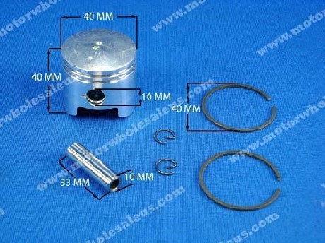 1265148114PISTON SET 01 — 47 CC 2-STROKE (40 MM PIN 33 MM)