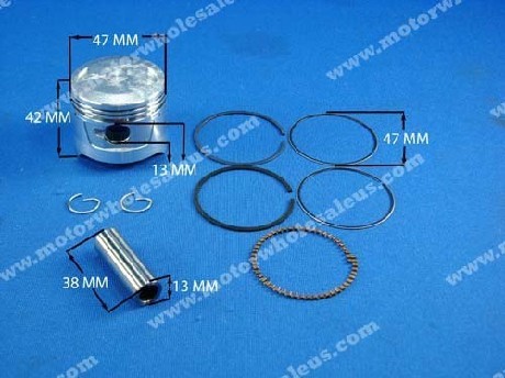 1265148114PISTON SET 04 — 70 & 90 CC 4-STROKE (47 MM PIN 38 MM)