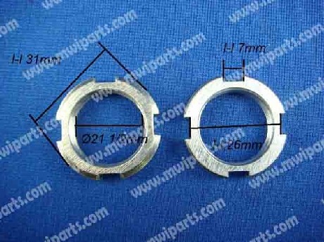 1314373034Clutch Lock Nut 02-Super Clutch, Gator 150(GY6 Engine)